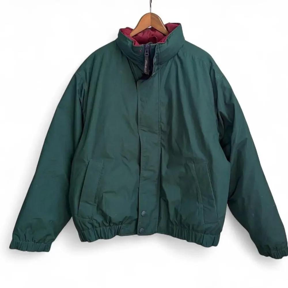 Vintage 90s Eddie Bauer Goose Down Fill Retro Gorpcore Nature Mens L Coat
